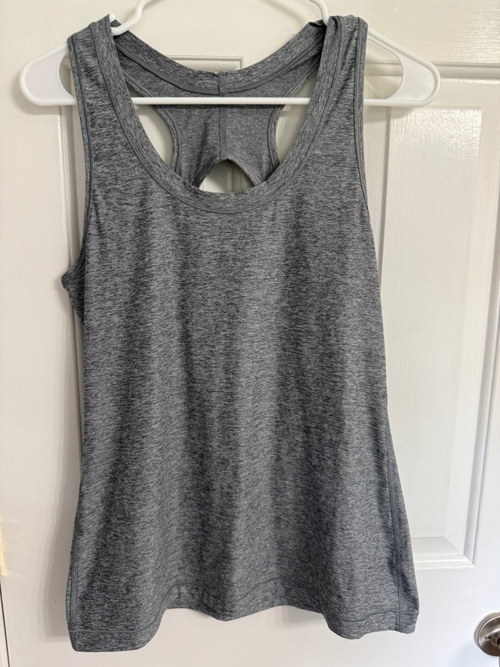 Athleta Gray Racerback Women’s Tank Top - Athletic Comfort